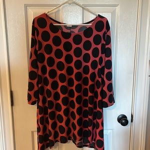 Polka dot tunic
